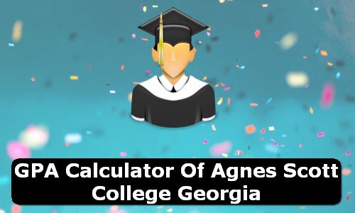 GPA Calculator of agnes scott college USA