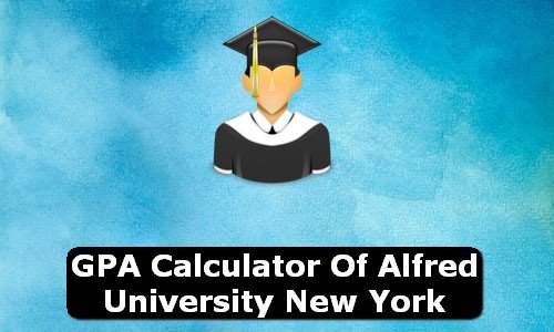 GPA Calculator of alfred university USA