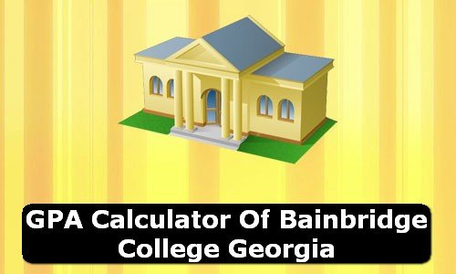 GPA Calculator of bainbridge college USA