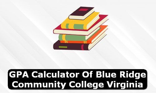 GPA Calculator of blue ridge community college USA