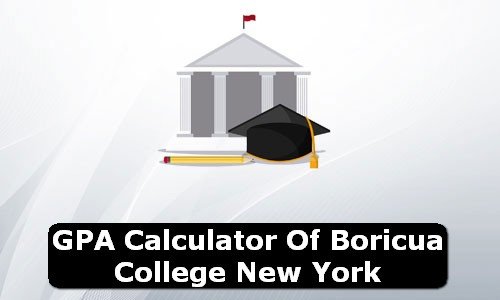 GPA Calculator of boricua college USA