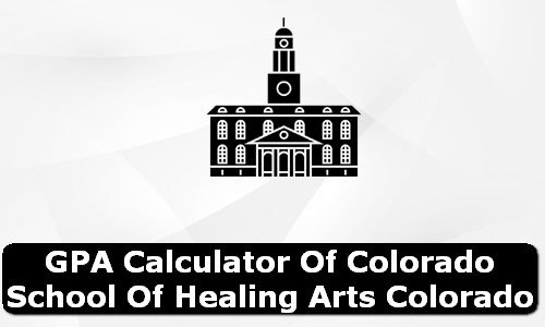 GPA Calculator of colorado school of healing arts USA