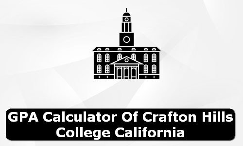 GPA Calculator of crafton hills college USA