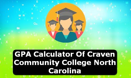GPA Calculator of craven community college USA