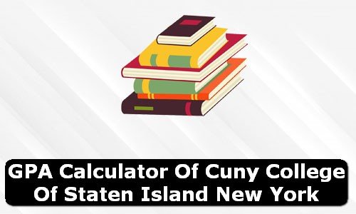 GPA Calculator of cuny college of staten island USA