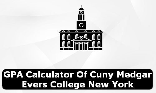 GPA Calculator of cuny medgar evers college USA