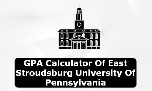 GPA Calculator of east stroudsburg university of pennsylvania USA