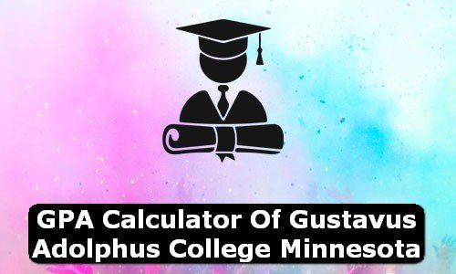 GPA Calculator of gustavus adolphus college USA