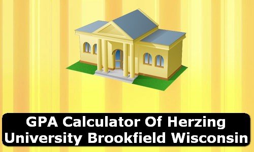 GPA Calculator of herzing university brookfield USA