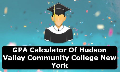 GPA Calculator of hudson valley community college USA