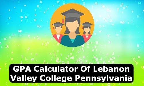 GPA Calculator of lebanon valley college USA