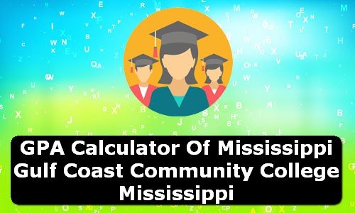 GPA Calculator of mississippi gulf coast community college USA