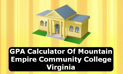 GPA Calculator of mountain empire community college USA
