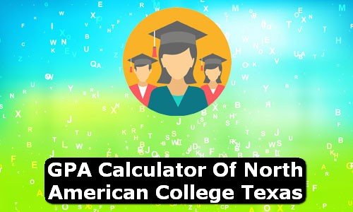 GPA Calculator of north american college USA