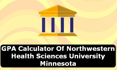 GPA Calculator of northwestern health sciences university USA