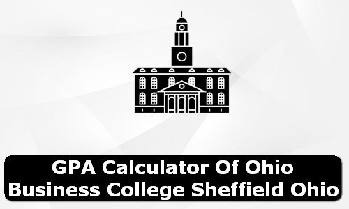 GPA Calculator of ohio business college sheffield USA