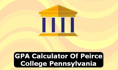 GPA Calculator of peirce college USA