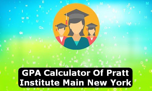 GPA Calculator of pratt institute main USA