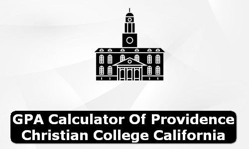 GPA Calculator of providence christian college USA