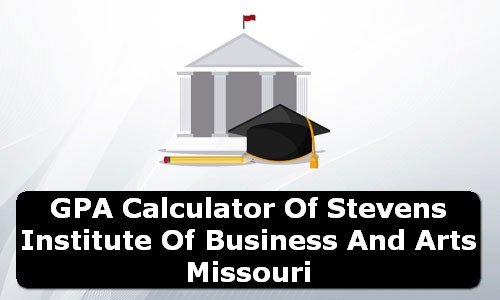GPA Calculator of stevens institute of business & arts USA