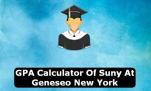 GPA Calculator of suny at geneseo USA