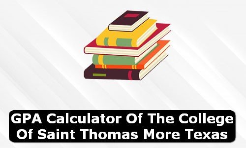 GPA Calculator of the college of saint thomas more USA
