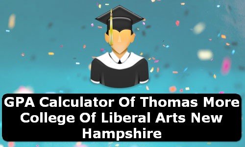 GPA Calculator of thomas more college of liberal arts USA