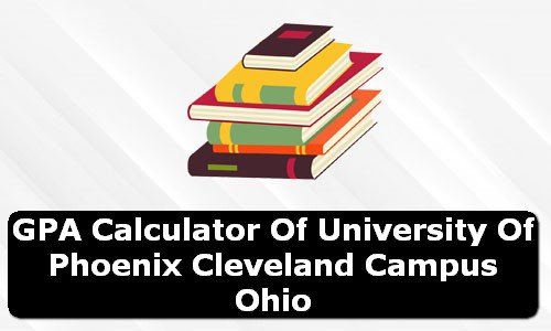 GPA Calculator of university of phoenix cleveland campus USA