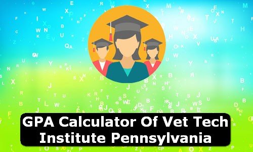 GPA Calculator of vet tech institute USA