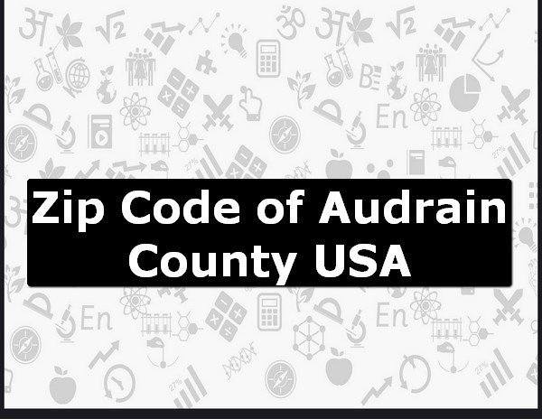 Zip Code of Audrain County USA