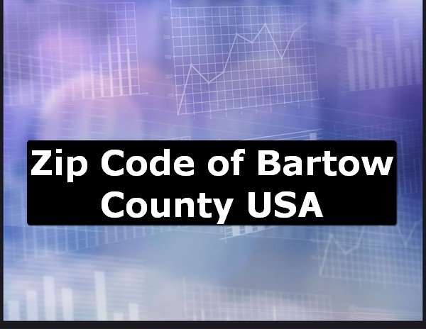 Zip Code of Bartow County USA