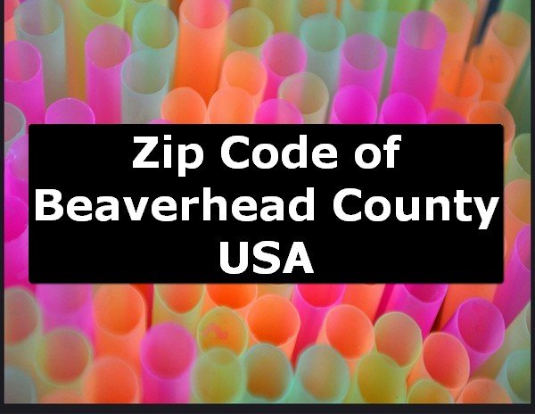 Zip Code of Beaverhead County USA