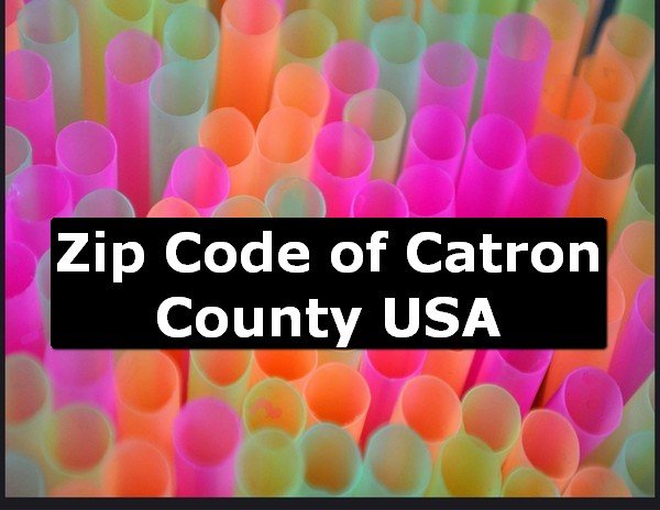 Zip Code of Catron County USA