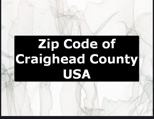 Zip Code of Craighead County USA