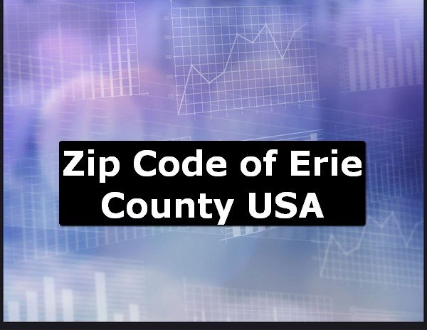 Zip Code of Erie County USA
