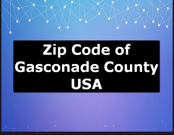 Zip Code of Gasconade County USA