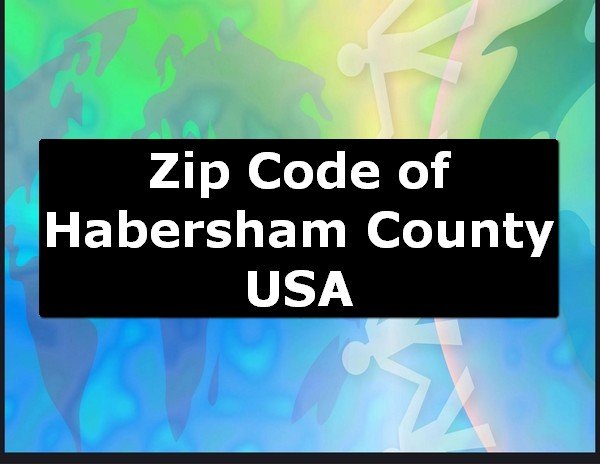 Zip Code of Habersham County USA
