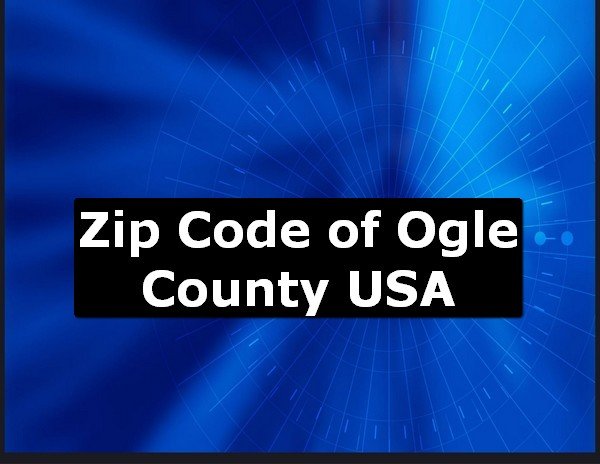 Zip Code of Ogle County USA