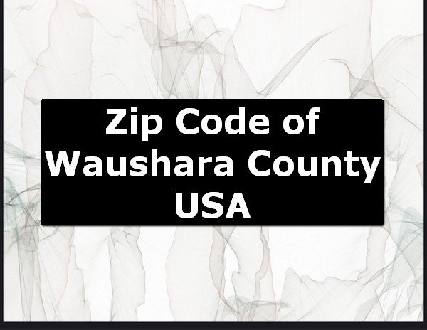 Zip Code of Waushara County USA