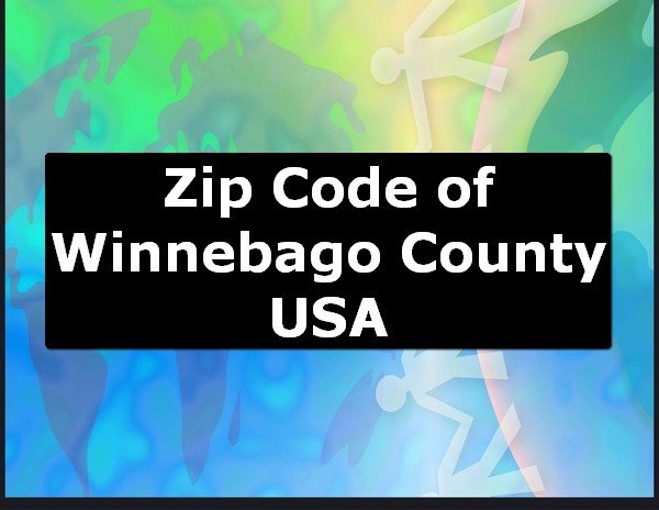 Zip Code of Winnebago County USA
