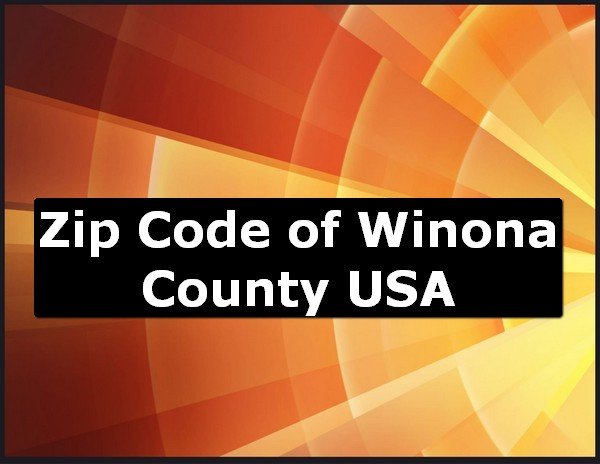Zip Code of Winona County USA