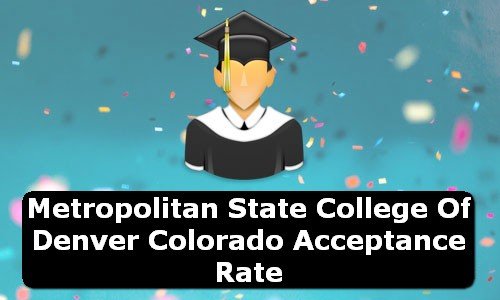 Metropolitan State College of Denver Colorado Acceptance Rate