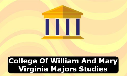 College of William and Mary Virginia Majors Studies