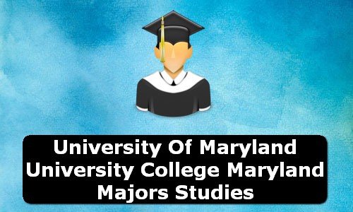 University of Maryland University College Maryland Majors Studies