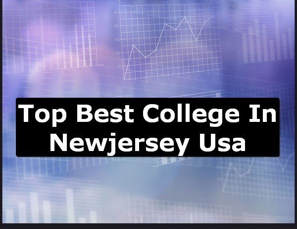 Best College of New Jersey County USA