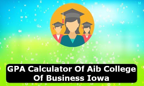 GPA Calculator of aib college of business USA