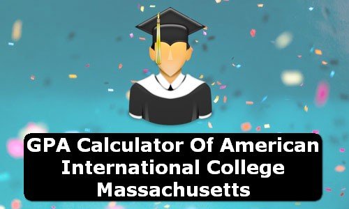 GPA Calculator of american international college USA