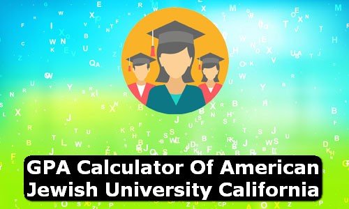 GPA Calculator of american jewish university USA