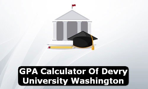 GPA Calculator of devry university washington USA