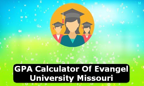 GPA Calculator of evangel university USA